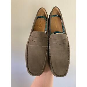 NWOB Blake McKay Mens Suede Loafers Size 12 Green